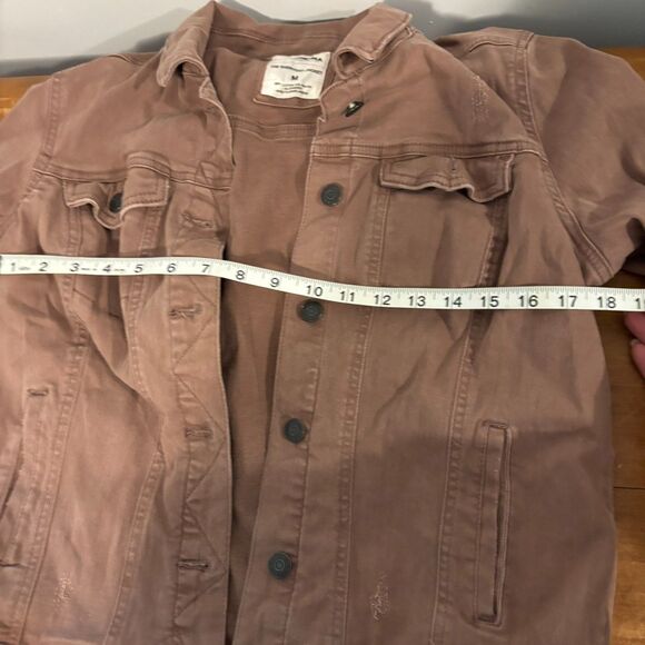 Sonoma size Medium Neutral Brown Fall Time Business Casual Capsule Jacket - Picture 5 of 8